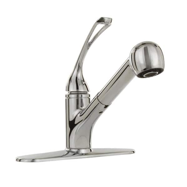 KOHLER Coralais Single-Handle Pull-Out Sprayer Kitchen Faucet With MasterClean Sprayface In Polished Chrome