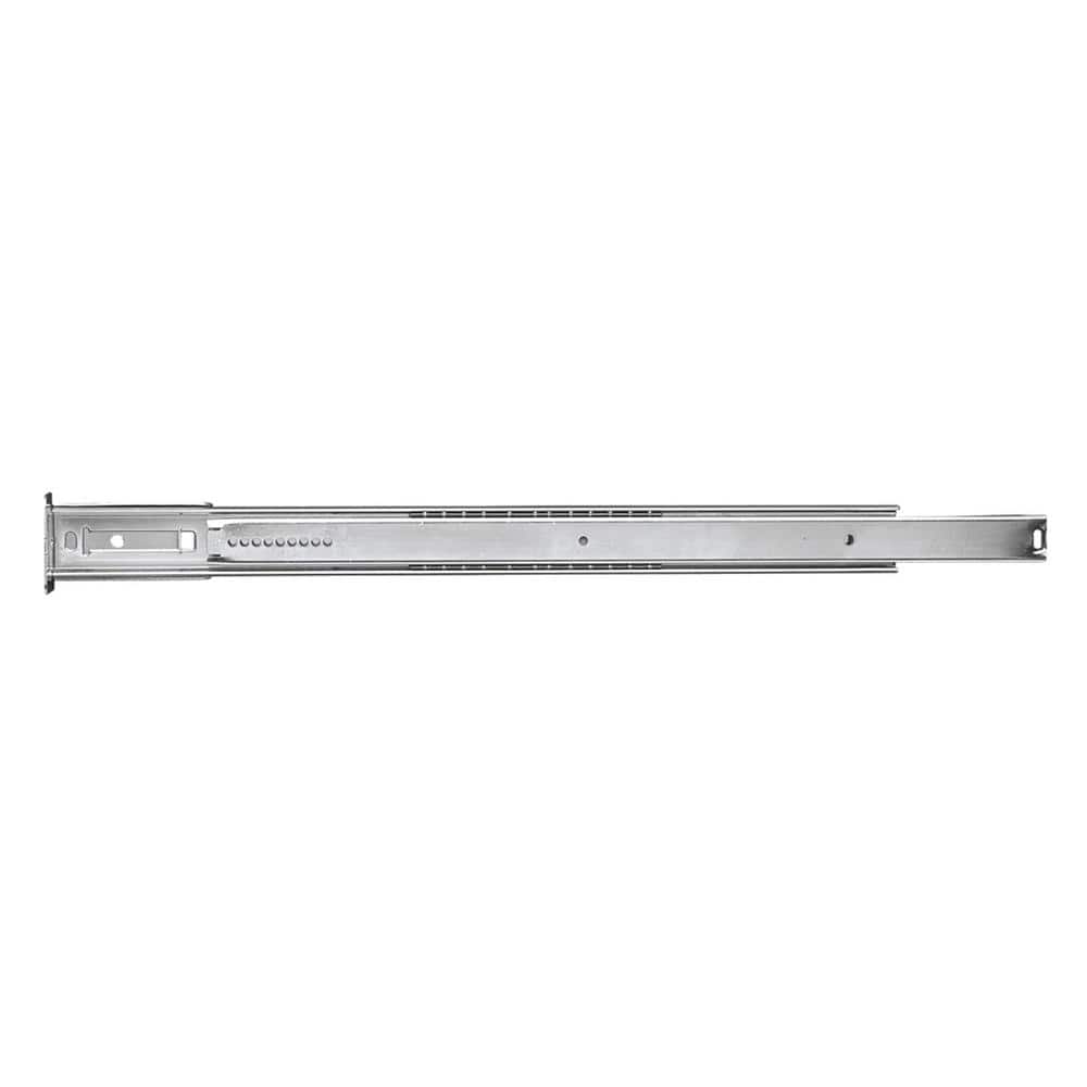 HICKORY HARDWARE 16 in. Cadmium Center Mount 3/4 Extension Drawer Slide (5Pack) P1029/162C5B