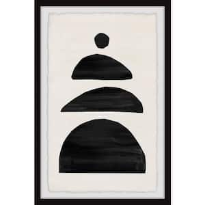 "Border Barriers" by Marmont Hill Framed Abstract Art Print 12 in. x 8 in.