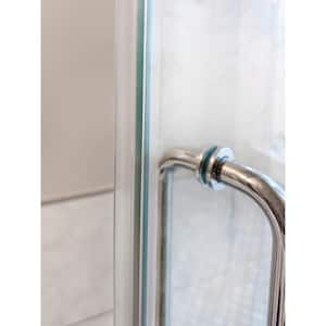 3/8 in. x 72 in. Rigid 180-Degree Shower Door Seal - Weatherstrip