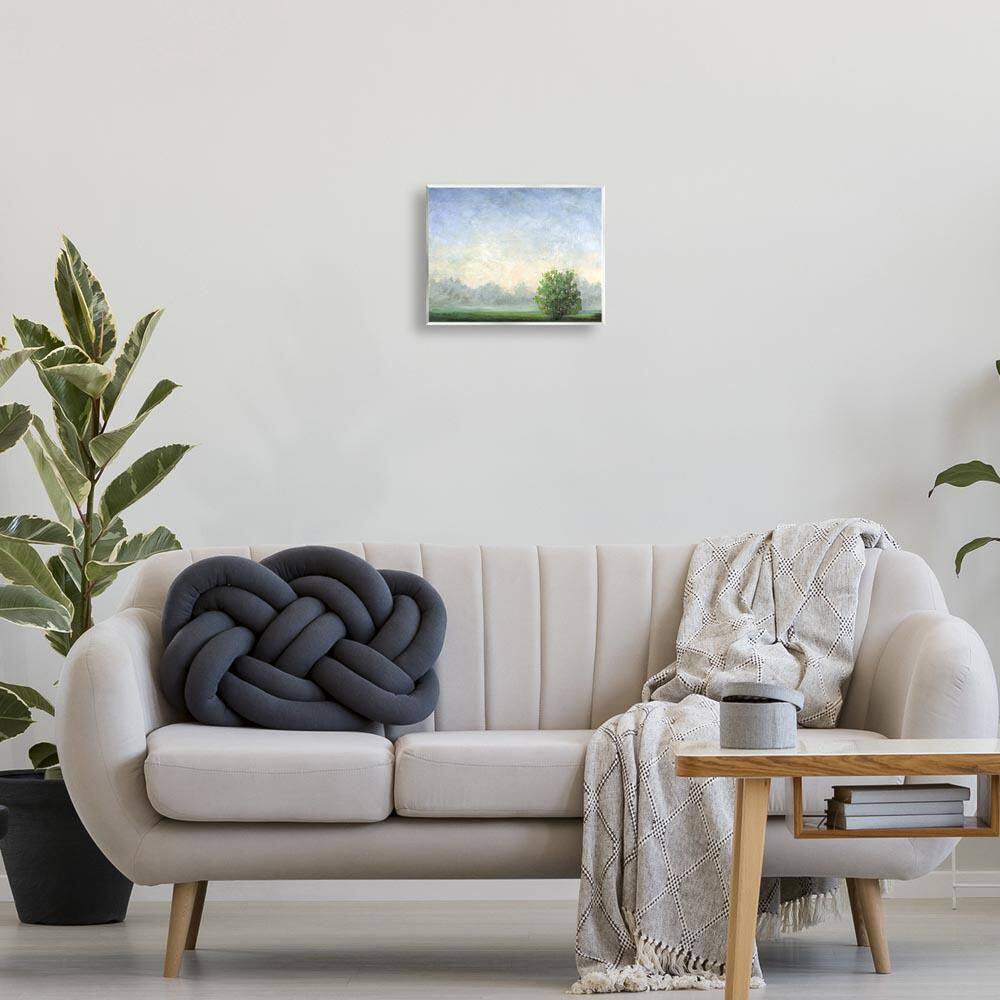 Serene Morning in Countryside by Ashley Davis Unframed Nature Graphic Art Print 11 in. x 14 in. price history on PriceWatchPro