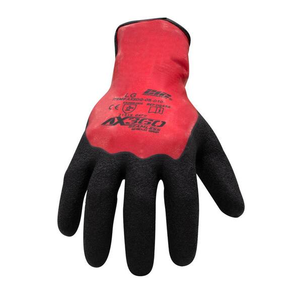 212 Performance Gloves AXSDG-05-010PR AX360 Shield Grip Latex-dipped Gloves Large 212 Performance Gloves AXSDG-05-010PR AX360 Shield Grip Latex-dipped Gloves Large