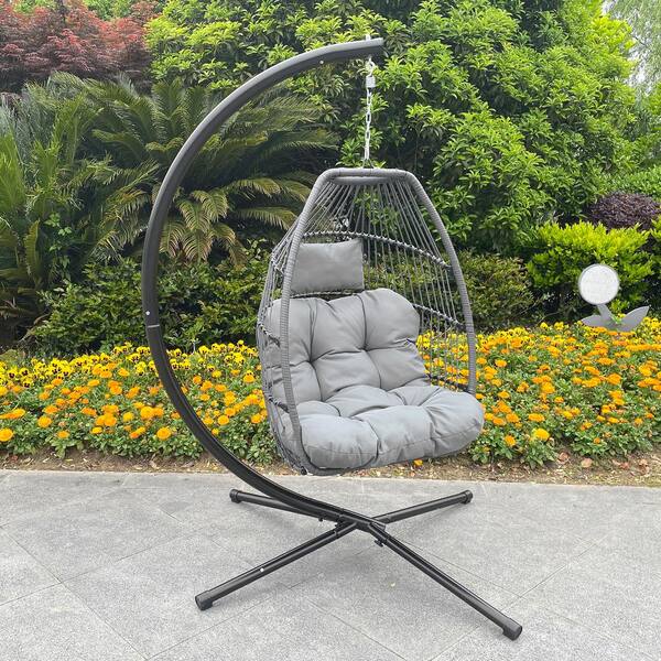 fold up swing chair