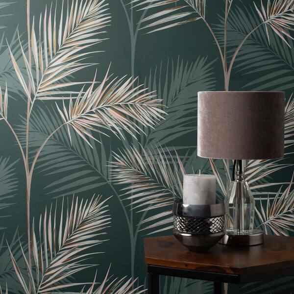 Saffiano - Wallpaper with modern ethnic chic –