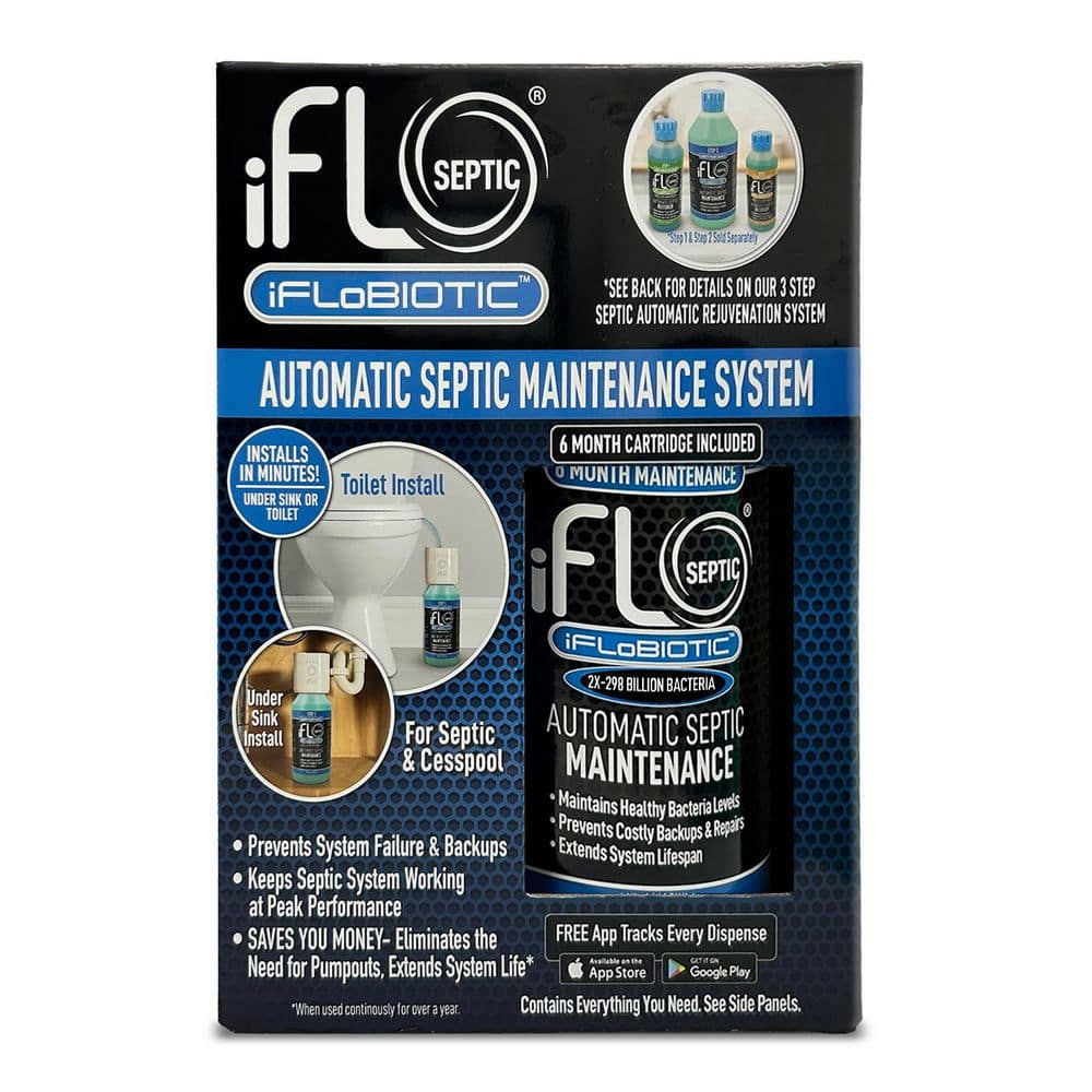 iFLO - Septic Maintenance Kit, 6 months