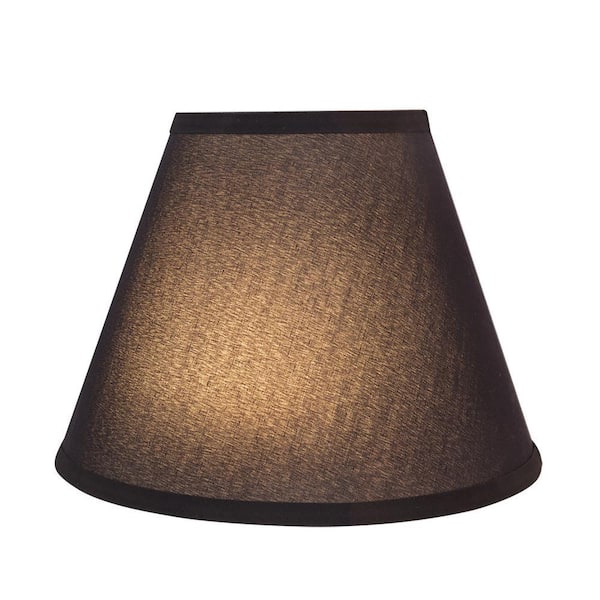 Aspen Creative Corporation 12 in. x 9 in. Black Pleated Empire