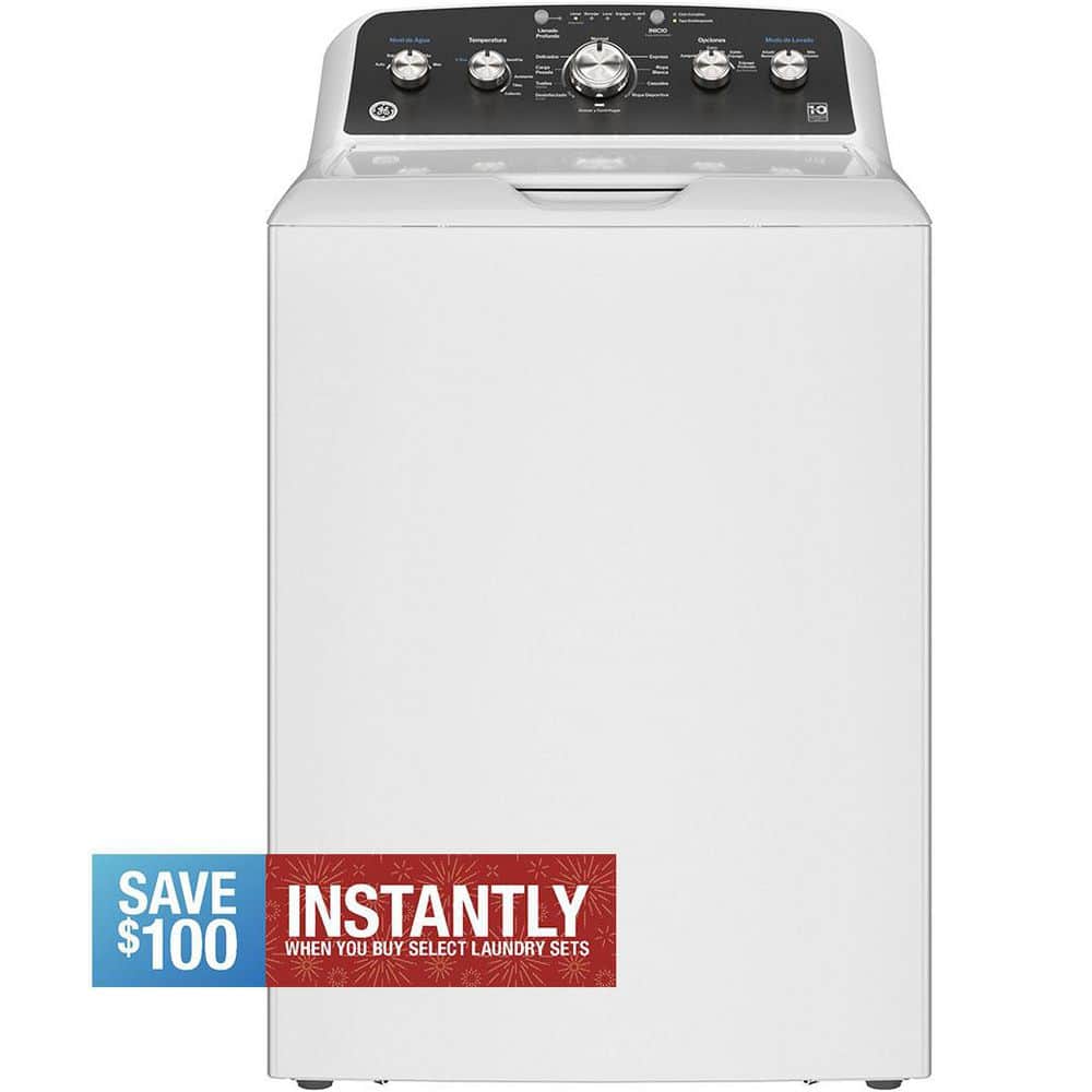 4.5 cu. ft. Capacity Washer with Spanish Language Control Panel and Wash Modes Soak and Power