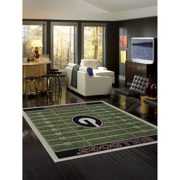 University Of Georgia 6 ft. x 8 ft. Homefield Area Rug