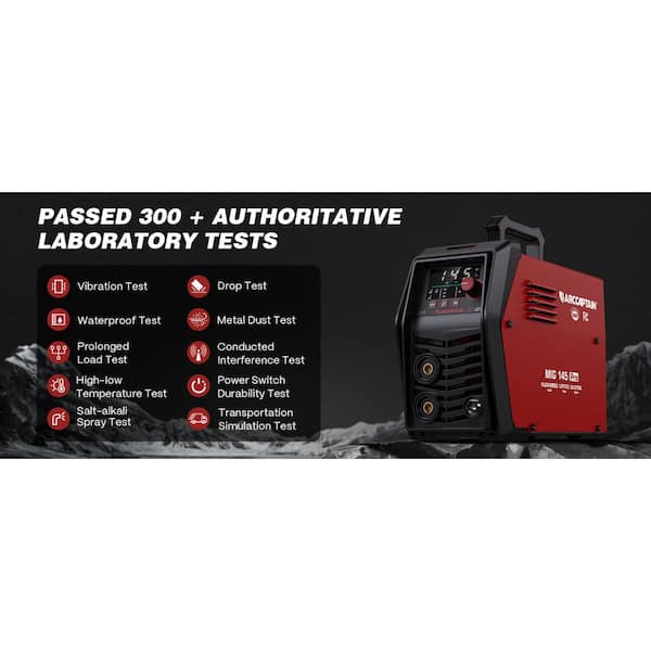 ARCCAPTAIN 145 Amp 120-Volt Electric (AC) Gasless Flux-Core Wire