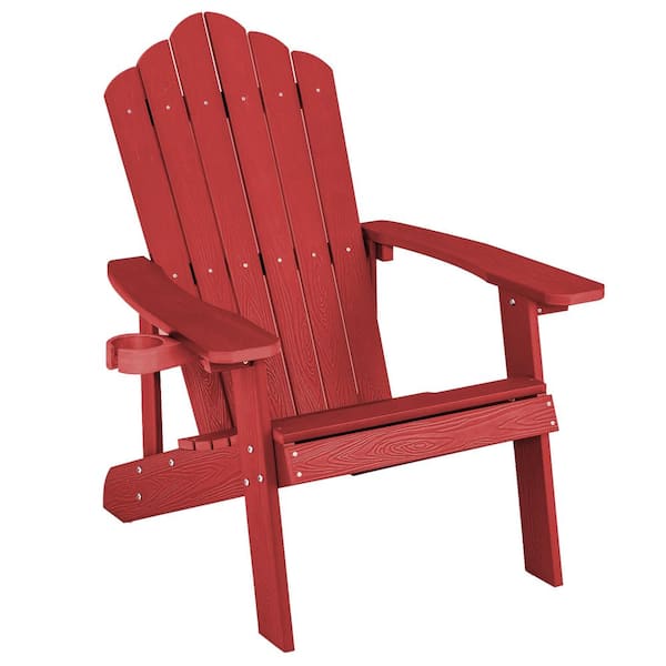 Siavonce TORVA Folding Adirondack Chair, Fire Pit Chair, Patio