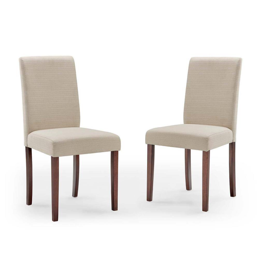 prospe linen upholstered dining chair