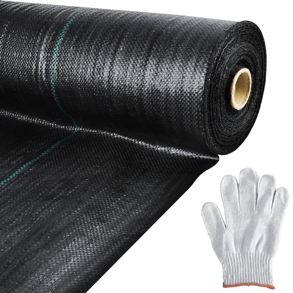 6ft x 300ft Weed Barrier Landscape Fabric Heavy Duty 3.2oz Woven PP, Permeable Ground Cover for Garden & Planting Areas price history on PriceWatchPro