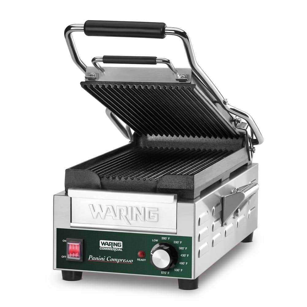 Waring Commercial Double Italian-Style Panini Supremo® Grill – 240V