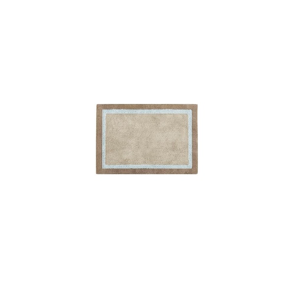 Jeedeson Cotton Tufted Bath Rug-Soft and Absorbent Bathroom Mat with Non-Skid Backing