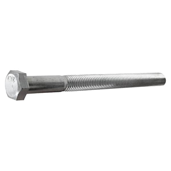 Crown Bolt 5/8 in. x 7 in. Zinc Hex Bolt 00926 - The Home Depot