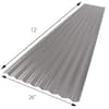 Suntuf 26 in. x 12 ft. Corrugated Polycarbonate Roof Panel in Clear 101699  - The Home Depot