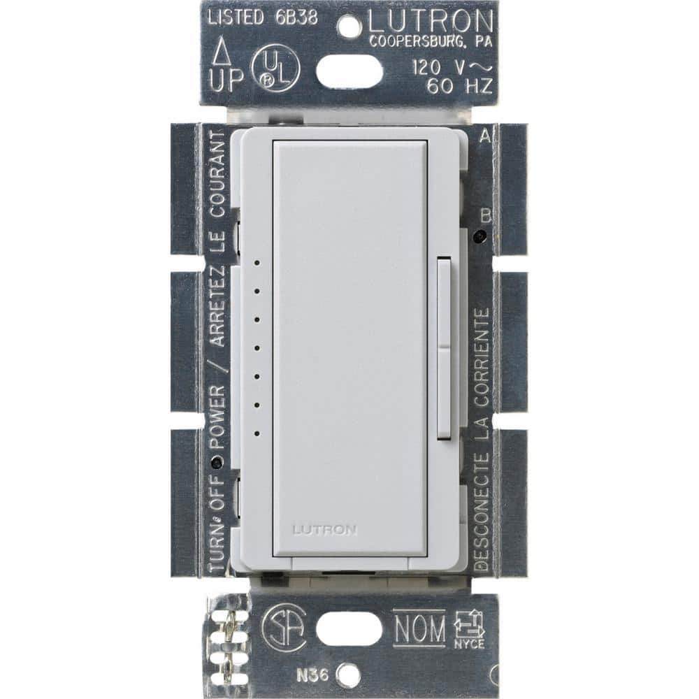 Maestro Digital Dimmer Switch for Electronic Low Voltage, 600W/Multi-Location, Palladium (MSCELV-600M-PD) price history on PriceWatchPro