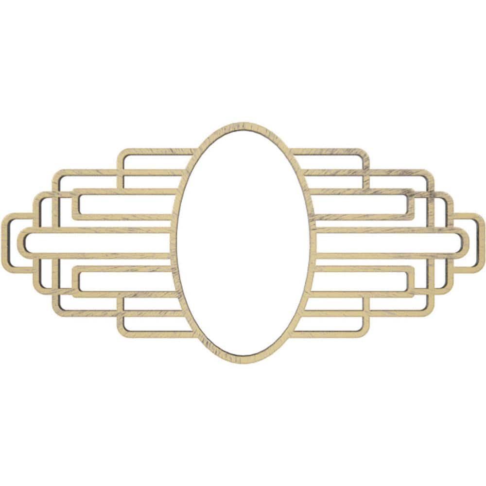 32 in. W x 16 in. H x 15-1/8 in. H x 8-3/4 in. W x 1/2 in. P Elizabeth PVC Contemporary Ceiling Medallion price history on PriceWatchPro