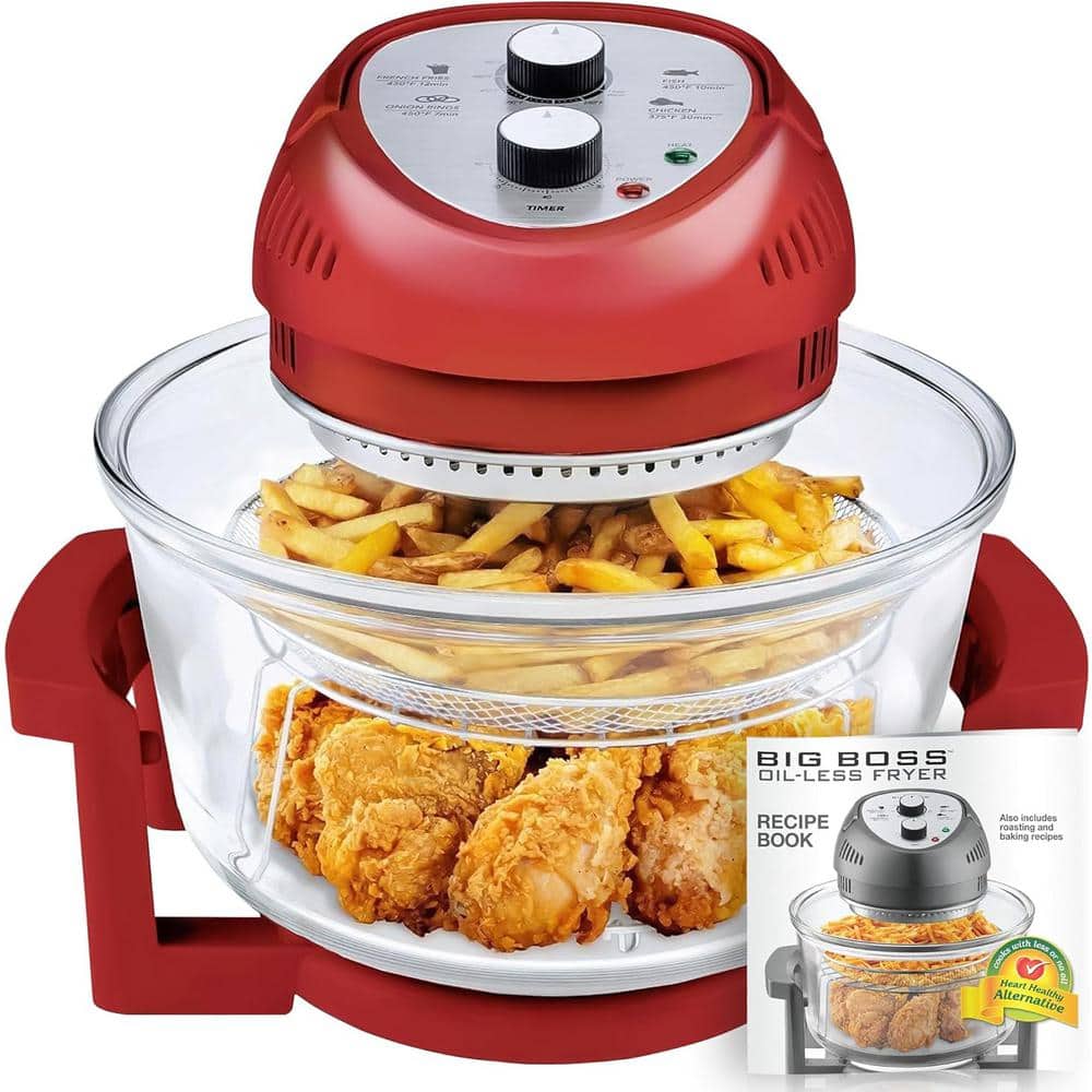 Electric Air Fryer Turbo Convection Oven Roaster Steamer,Halogen Oven  Countertop Great for French Fries & Chips