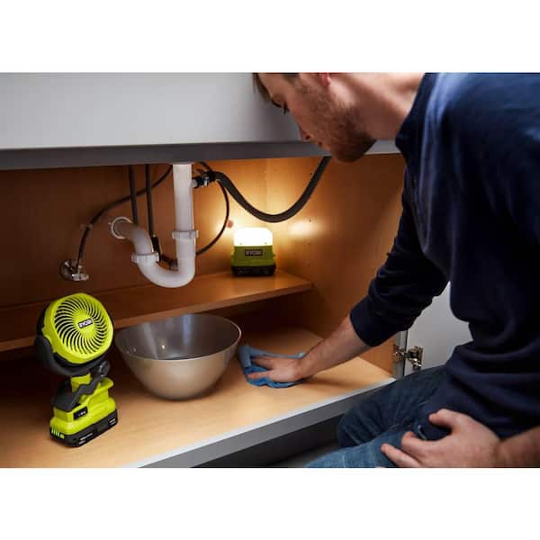 RYOBI ONE+ 18V Cordless 4 in. Clamp Fan 