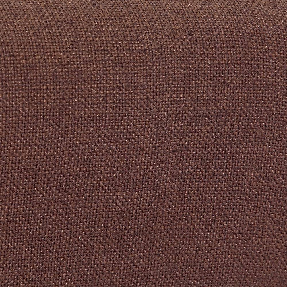Westin Classic Button Tufted Linen Side Chair in Brown