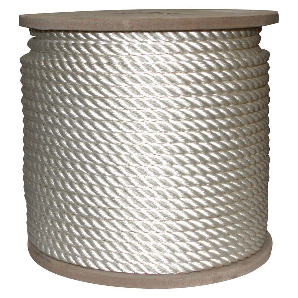Plain White Twisted Nylon Rope at Rs 100/kg in Nashik