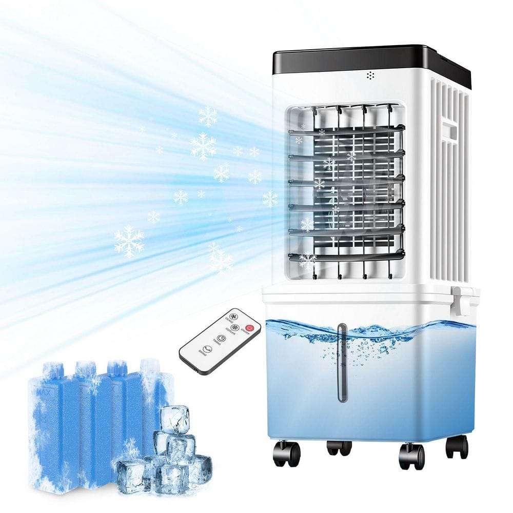 3-in-1 Portable Evaporative Cooler with Remote & Ice Packs price history on PriceWatchPro
