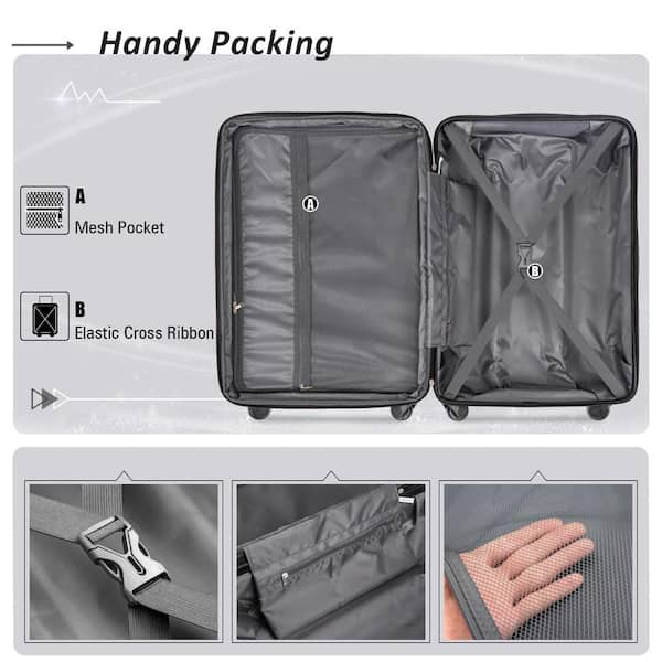 Straps cheap inside suitcase