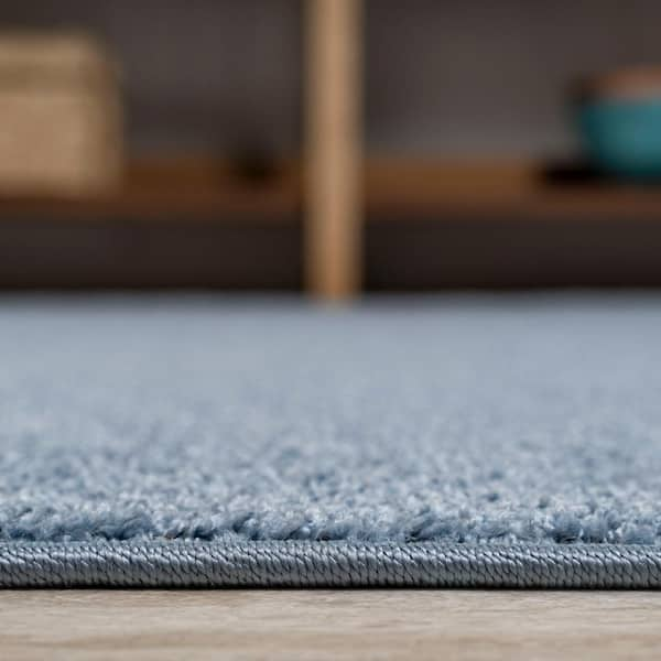 Gray Solid - Rectangle Small Rug