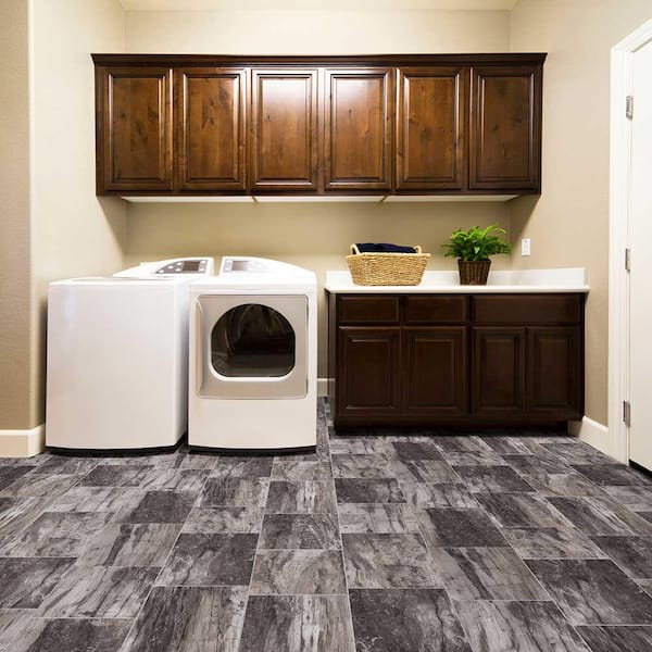Dusk Marble Residential/Light Commercial Vinyl Sheet Flooring 10 MIL 12ft. Wide x Cut to Length