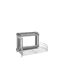 Rev-A-Shelf - RAS-ML-HDCR - Full Height Base Cabinet Heavy Duty Mixer Lift  - Includes 3/4 x 12 x 19 Shelf Platform for 18 width Base Cabinet -  Maple Butcher Block - Trimmable 