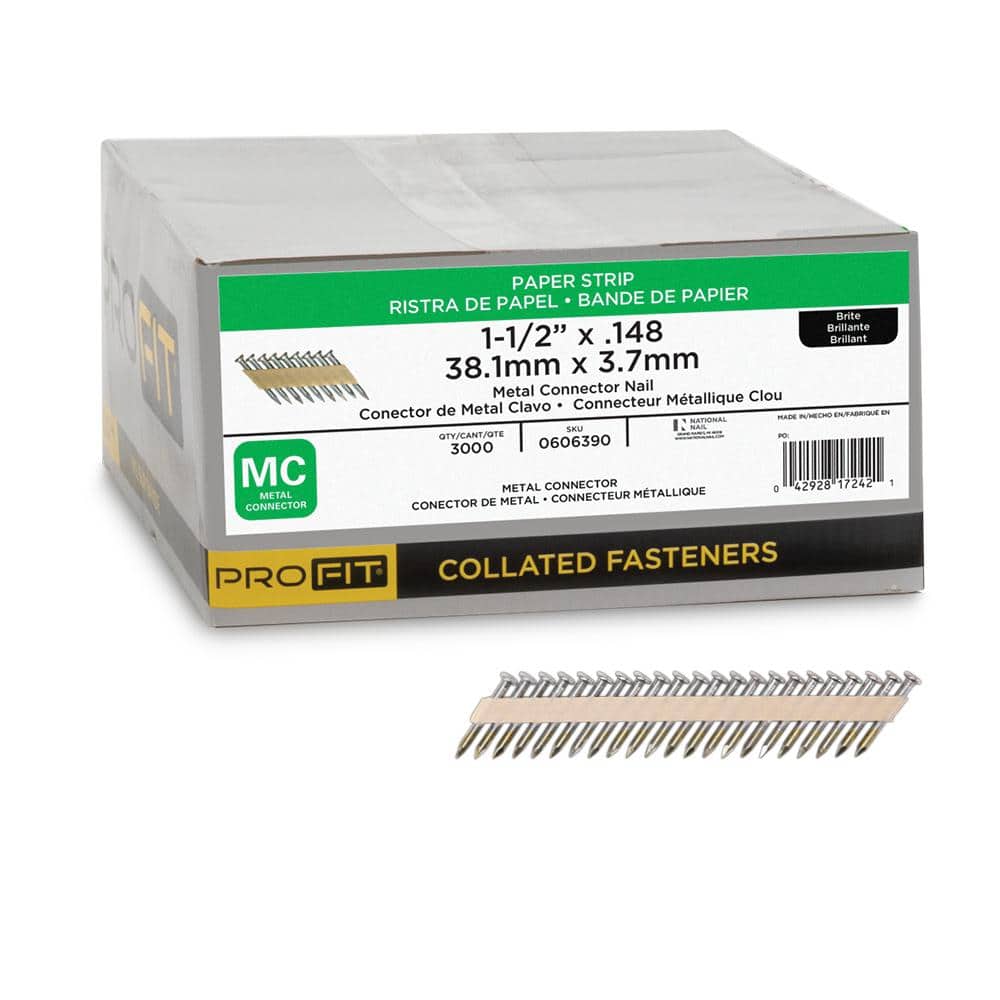 Man 公式写真 1 Nailer Stainless Steel Nails - 1-1/2