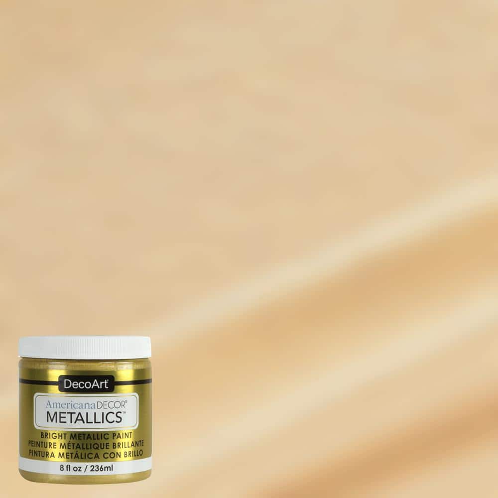 8 oz. Metallic Soft Gold Paint