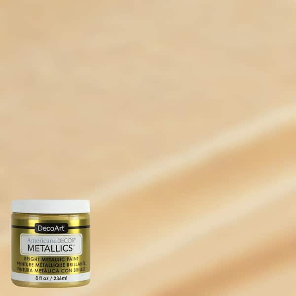 8 oz. Metallic Soft Gold Paint