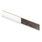 Dowden Gray Oak 47 in. L x 1/2 in. T x 7-3/8 in. W Laminate Reversible Riser -Adhesive Install