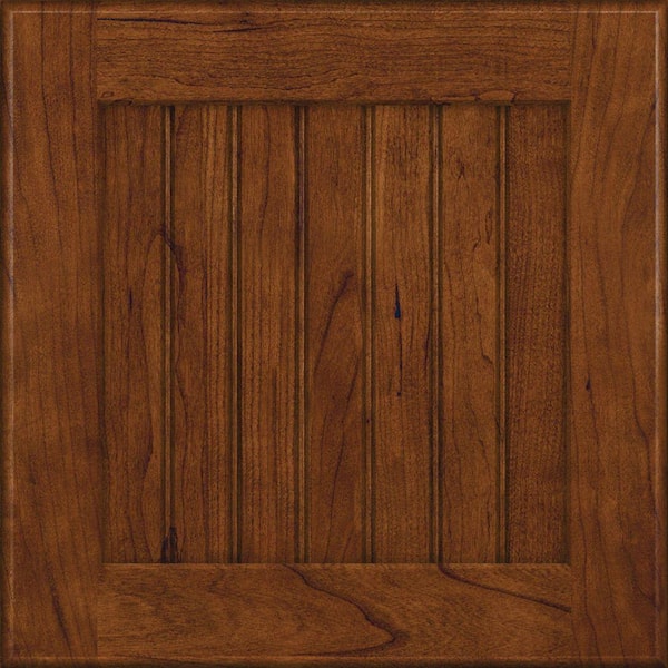 Wilmington 14 5/8 x 14 5/8 in. Cabinet Door Sample in Cognac