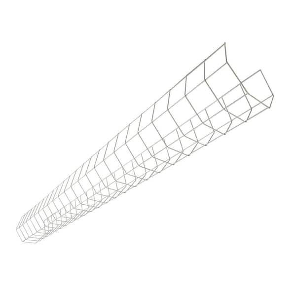 Metalux SSF Series 4 in. White Wire Guard