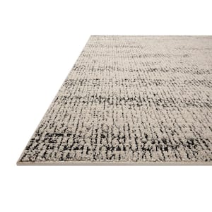Darby Oatmeal/Charcoal 2 ft. 7 in. x 4 ft. Transitional Modern Area Rug