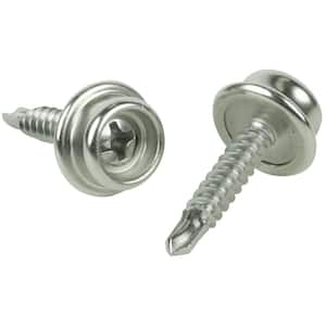 3/4 in. Button Stud Self-Drilling Screw (50-Pack)