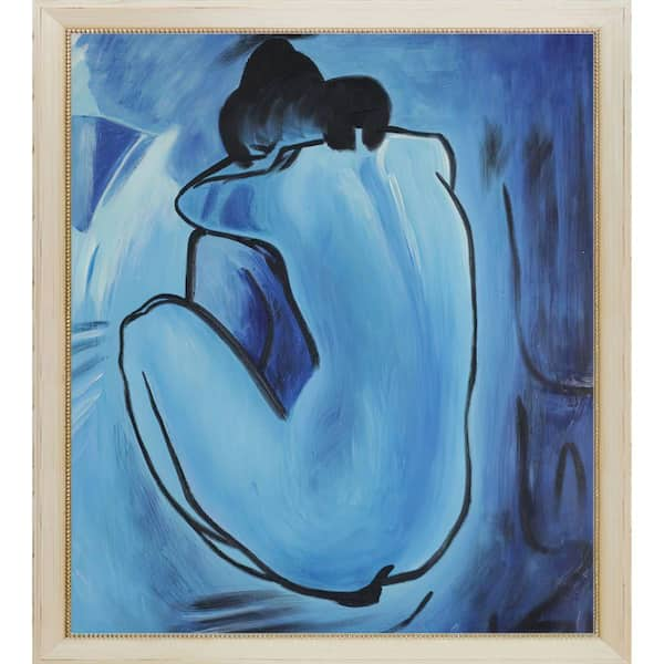 LA PASTICHE Blue Nude by Pablo Picasso Constantine Framed People