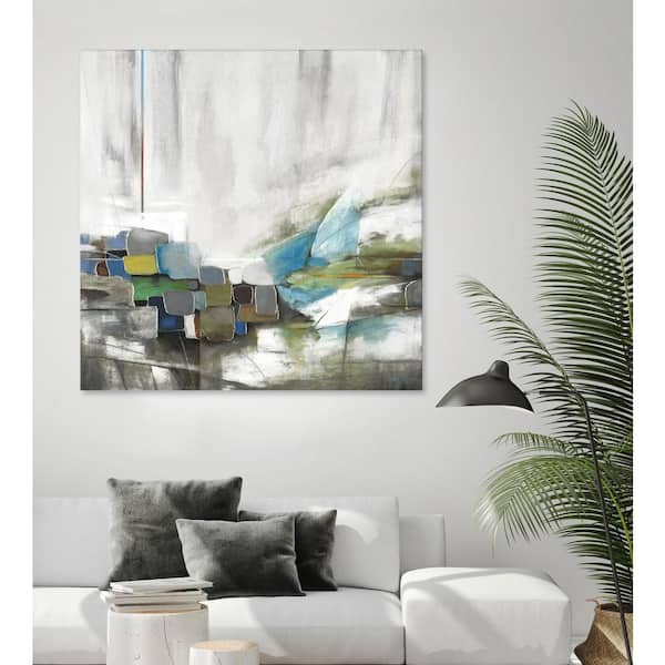 Custom Riviera by Pablo Rojero - Wrapped Canvas Painting Print Clicart Size: 84 H x 84 W x 1.5 D