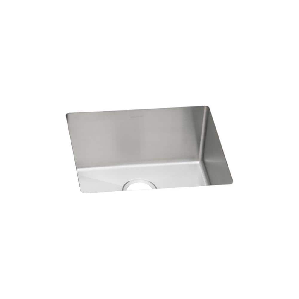 21.5" Silver Stainless Steel Single Bowl Undermount Sink