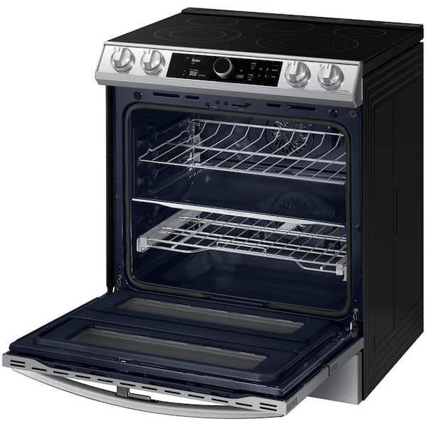 NE63A6751SG Samsung 6.3 cu. ft. Smart Freestanding Electric Range with Flex  Duo™, No-Preheat Air Fry & Griddle in Black Stainless Steel BLACK STAINLESS  STEEL - Hahn Appliance Warehouse