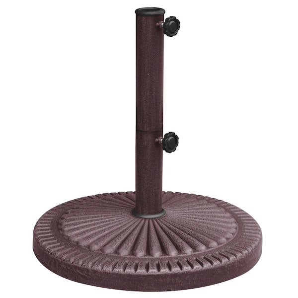 Island Umbrella 66 lb. Weather-Resistant Patio Umbrella Base in Bronze Resin
