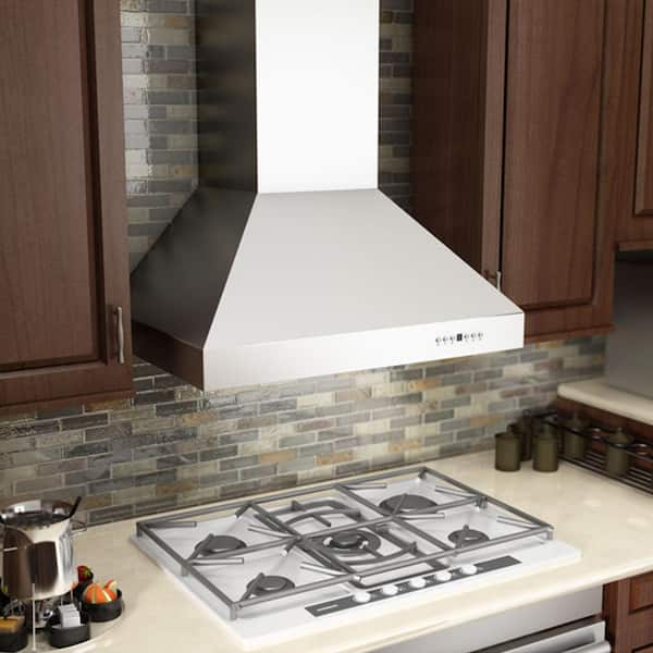 42 in. 700 CFM Ducted Vent Wall Mount Range Hood in Outdoor Approved Stainless Steel