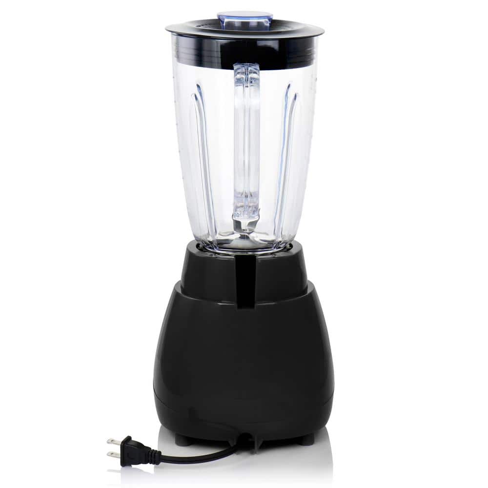 Better Chef Black 10-Speed 50oz Countertop Blender with Plastic Jar