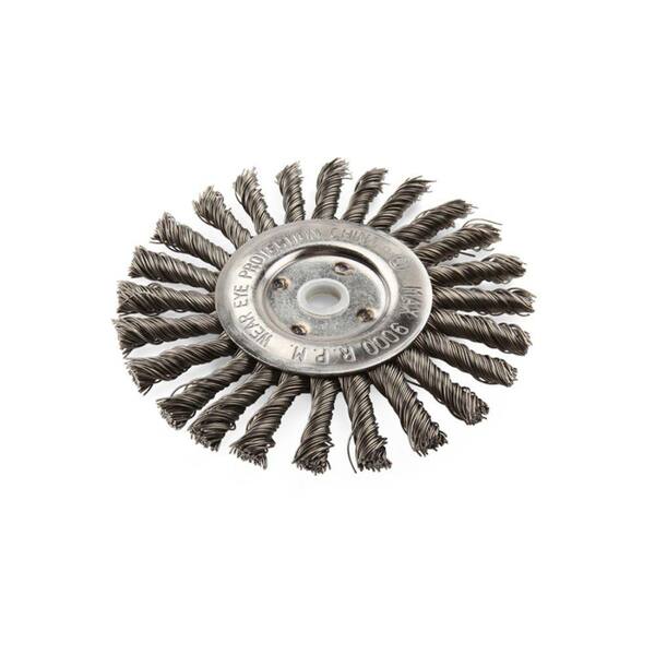 Lincoln Electric 6 in. Knotted Wire Wheel Brush