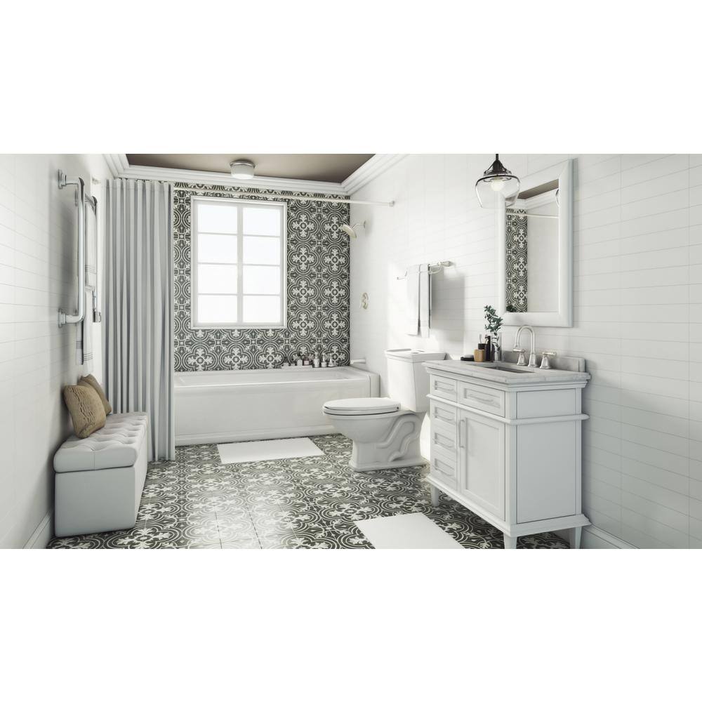 Brushed Nickel 24" Double Wall Mounted Towel Bar