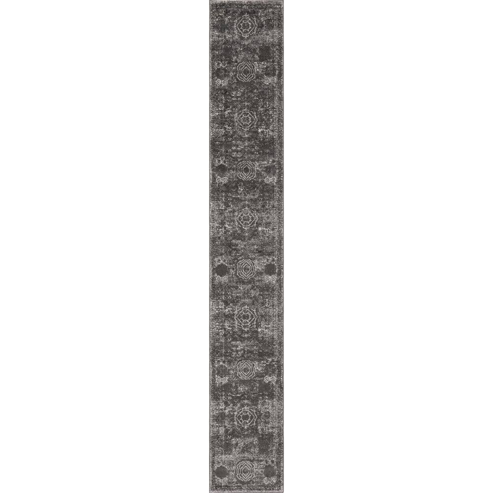 Dark Gray 2 ft. x 13 ft. Bromley Runner Rug price history on PriceWatchPro