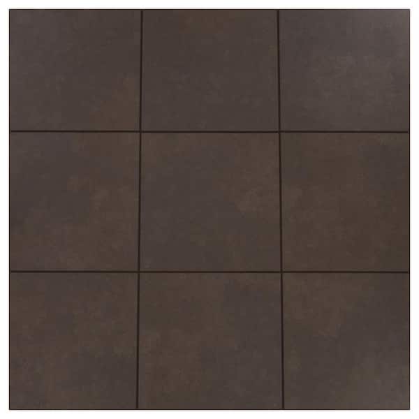 Daltile LuxeCraft Obsidian Black 12 in. x 12 in. Glazed Porcelain Floor and Wall Tile (0.97 sq. ft./Each)